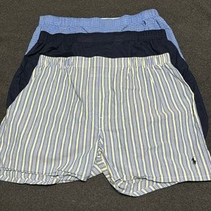 3-Pack Men’s Large Ralph Lauren Polo Boxers